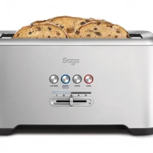 Sage The Bit More 4 Slice 4-Schlitz Toaster Gebürsteter Edelstahl 15