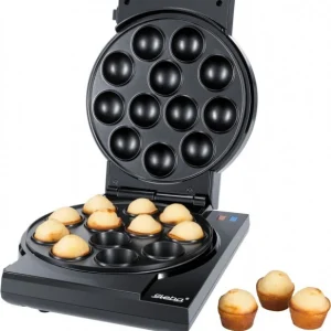 Steba CM 3 – 3in1 Donut/Muffin/Cake Pop Maker Edelstahl/schwarz 10