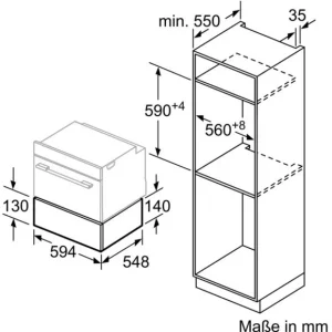 Bosch BIC630NB1 Speisen-/Geschirrwärmer Schwarz 15