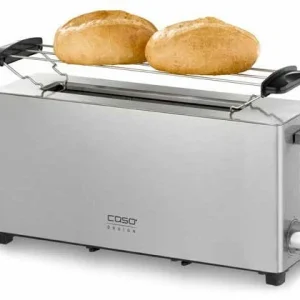 Caso Classico T4 Langschlitz-Toaster Edelstahl 8