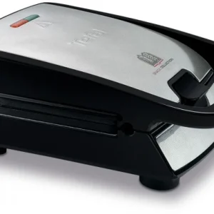 Tefal SW857D Waffelautomat Edelstahl/schwarz 16