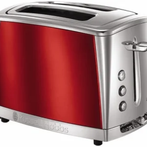 Russell Hobbs Luna Kompakt-Toaster Solar Red 10