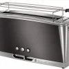 Russell Hobbs Luna Langschlitz Langschlitz-Toaster Moonlight Grau 19