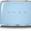 Smeg TSF 01 PBEU Kompakt-Toaster Pastellblau 10