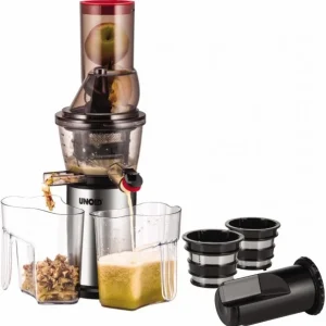 Unold 78265 Entsafter Slow Juicer 3in1 Edelstahl/schwarz 11