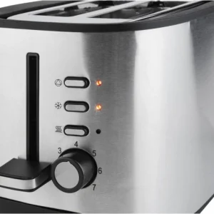 Korona Toaster 21252 Kompakt-Toaster Edelstahl/schwarz 16