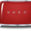 Smeg TSF 01 RDEU Kompakt-Toaster Rot 5