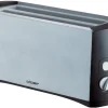 Cloer 3710 Toaster Chrom Matt/schwarz 20