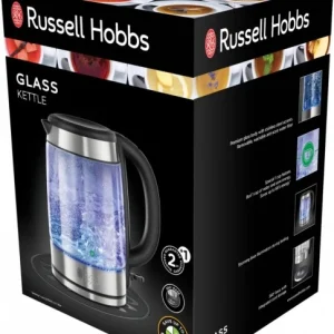 Russell Hobbs Glass Wasserkocher 21600-57 Edelstahl/Glas 13