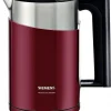 Siemens TW86104P Wasserkocher Cranberry Red/schwarz 20