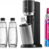 SodaStream DUO Promopack Trinkwasser-Sprudler Titan 10