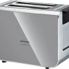 Siemens TT86105 Doppelschlitz-Toaster Urban Grey/schwarz 22