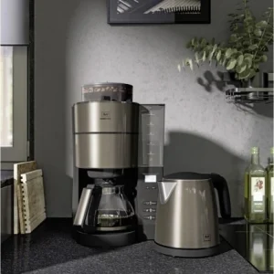 Melitta Prime Aqua Mini Wasserkocher Metallic Grey 16