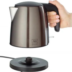 Melitta Prime Aqua Mini Wasserkocher Metallic Grey 12