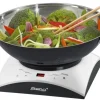 Steba IK 11 S Induktions-Fondue + Wok Weiß/schwarz/edelstahl 20