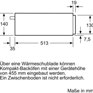 Bosch BIC630NB1 Speisen-/Geschirrwärmer Schwarz 13