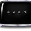 Smeg TSF 01 BLEU Kompakt-Toaster Schwarz 22