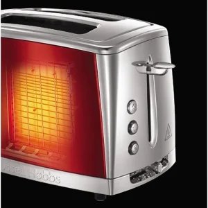 Russell Hobbs Luna Kompakt-Toaster Solar Red 16