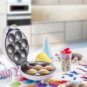 Bestron ACC217P Cupcake Maker Hellrosa 10