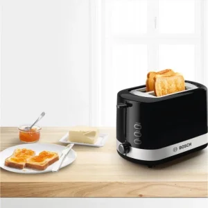 Bosch TAT6A513 Kompakt-Toaster Schwarz 9